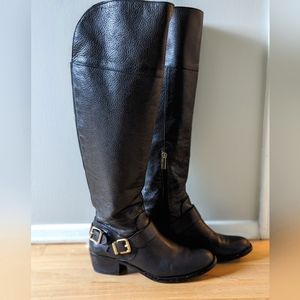 Vince Camuto Over-the-Knee Leather Boots